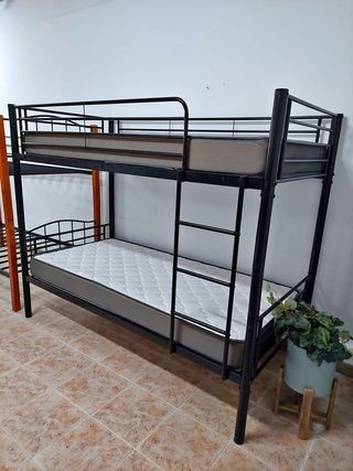 Litera Metal Blanco/Negro/Gris ¡NUEVA!