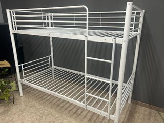 Litera Metal Blanco/Negro/Gris ¡NUEVA!