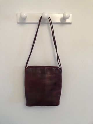 Martinelli bolso cubo burdeos/rosa envejecido