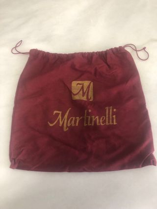 Martinelli bolso cubo burdeos/rosa envejecido