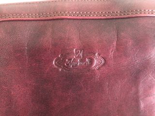 Martinelli bolso cubo burdeos/rosa envejecido