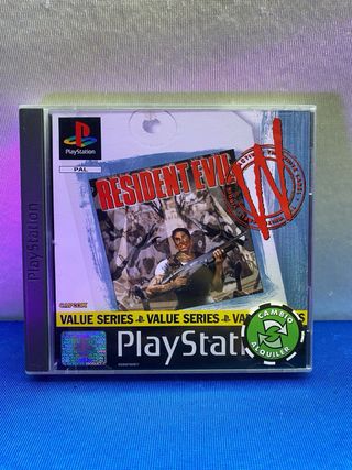 JUEGO PAL ESP ITA PS1 PSX RESIDENT EVIL COMPLETO