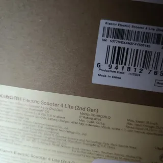Patinete Eléctrico Xiaomi Scooter 4 Lite