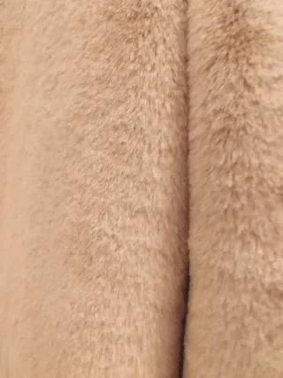 Chaqueta pelo rosa talla única