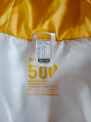 Chaqueta de nieve Forclaz Talla S