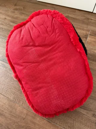 Scaldapiedi peluche coccinella