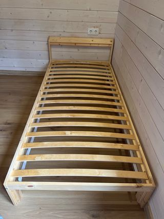 Cama individual 90x200 Neiden (solo estructura)
