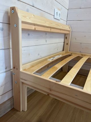 Cama individual 90x200 Neiden (solo estructura)