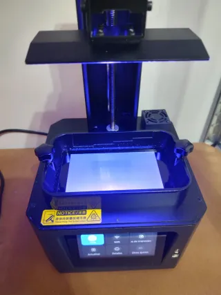 Impresora Resina Creality Halot One UV 3D Roja