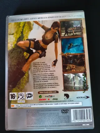 Lara Croft Tomb Raider Legend PS2 PAL ESP