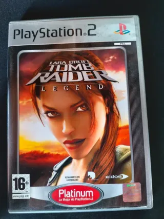 Lara Croft Tomb Raider Legend PS2 PAL ESP