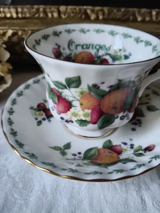Tazza da tè Royal Albert Oranges