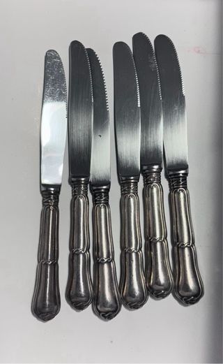 Set di 6 coltelli Ercus Argento