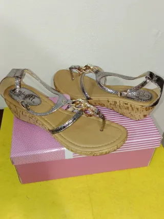 Zapatos Cokett Negros y Verdes Mujer