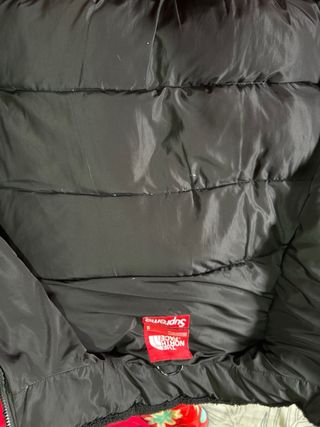 Abrigo The North Face x Supreme Negro