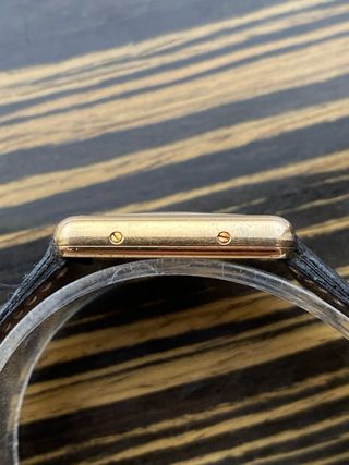 Must de Cartier Tank Vermeil Quartz