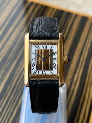 Must de Cartier Tank Vermeil Quartz