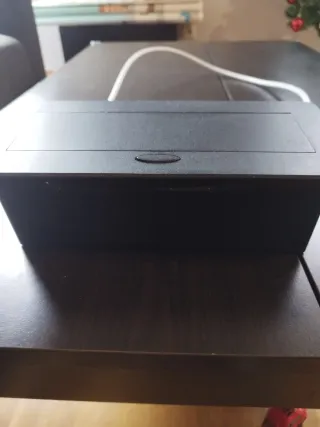 Regleta empotrable 2 enchufes + 2 USB