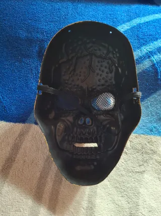 Máscara Calavera Terror Ojo Realista