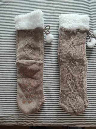 Calcetines de casa mujer talla única muy calientes