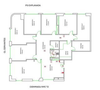 Oficina en alquiler en Casco Antiguo - Santa Cruz en Alicante