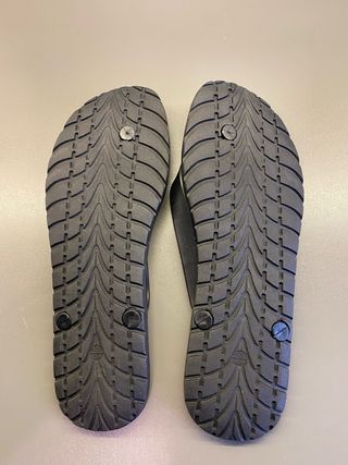 Chanclas Diesel Splish Negras Talla: 45/46