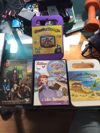 DVDs Disney y CantaJuegos Originales (Español)