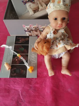 Cagnolino e Bambola Reborn