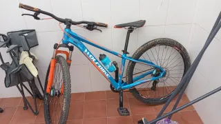 Bicicleta Montaña Wolfbike Azul/Naranja