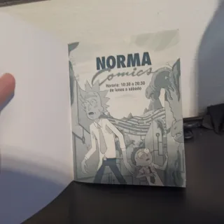 Libreta Rick and Morty Norma Comics