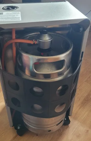 Stufa a gas fiamma blu Orbegozo HBF 90 4200W + Scatola