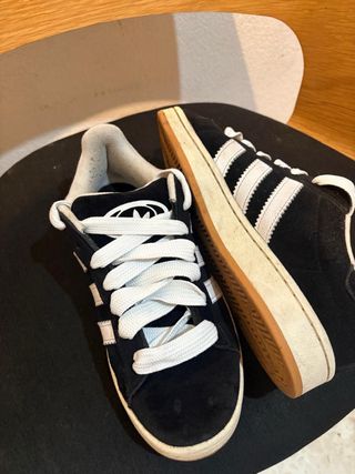 Adidas Campus Negras Talla 38.5