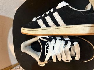 Adidas Campus Negras Talla 38.5