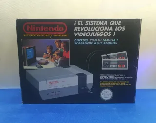 CONSOLA NINTENDO NES CON CAJA PAL ESPAÑA