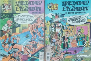 14 diferentes Comics/tebeos de Mortadelo Filemón.