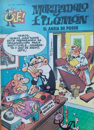 14 diferentes Comics/tebeos de Mortadelo Filemón.
