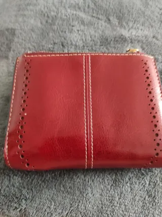 Cartera de mujer roja