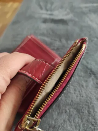 Cartera de mujer roja