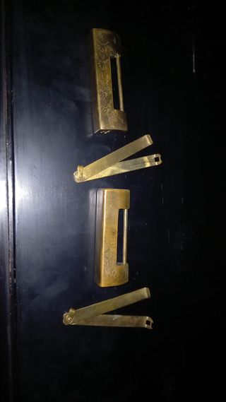 Mueble Chino Lacado Caoba