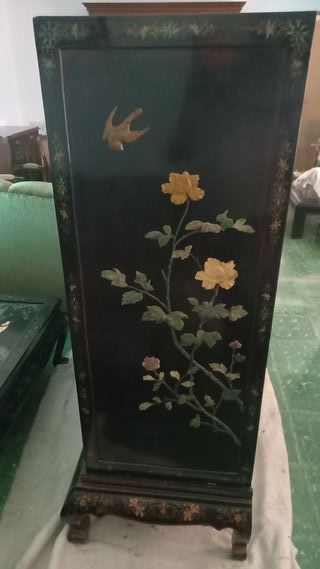 Mueble Chino Lacado Caoba