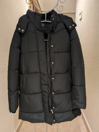 Abrigo Anorak Negro