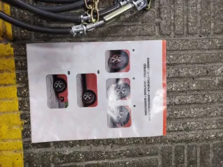 Cadenas de nieve sin estrenar