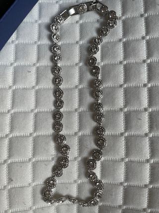 Collar  Swarovski Circonita Plata