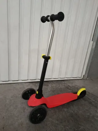 Patinete 3 Ruedas Rojo