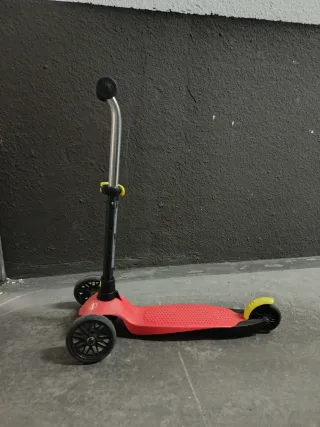 Patinete 3 Ruedas Rojo