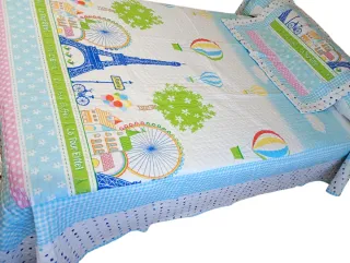 Colcha bouti 105 + funda cojín