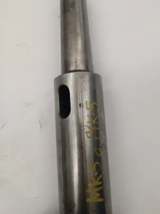 Cono morse prolongador MK5 a MK5 para taladrados