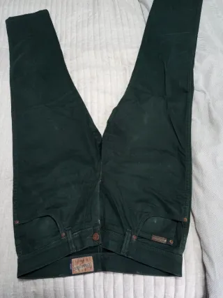 Pantalones Wrangler Verde oliva Vaqueros