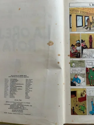 Tintin: La Oreja Rota - Hergé