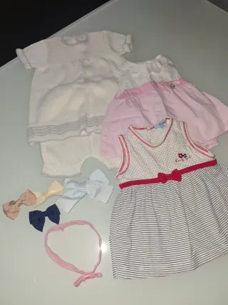 Lote Ropa Bebé Niña 1-3 Meses